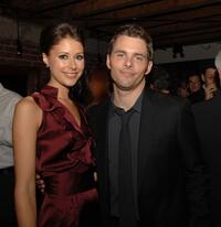 Amanda Crew and James Marsden at the after party of the premiere of "Sex Drive."