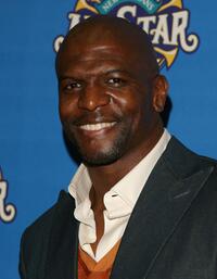 Terry Crews at the 57th NBA All-Star Game during the 2008 NBA All-Star Weekend.