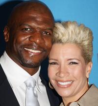 Terry Crews and Rebecca at the 39th NAACP Image Awards Nominee Luncheon.