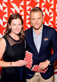Julia Molnar and David Cubitt at the 2nd Annual Art Auction and Fundraiser in California.