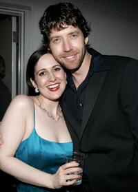 Stephanie D'Abruzzo and James Barbour at the after party of Stephen Sondheim's 75th Birthday Concert and ASCAP Foundation Benefit.