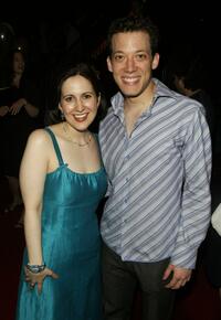 Stephanie D'Abruzzo and John Tartaglia at the 2004 Tony Awards Nominees Annual Class Photo.