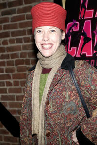 Veanne Cox at the after party of "La Cage Aux Folles" in New York.