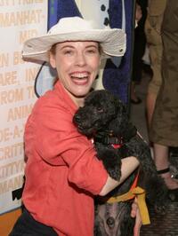 Veanne Cox at the Sixth Annual Broadway Barks Adoption Event.