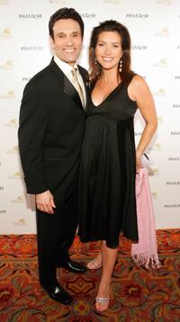 Anthony Crivello and wife Dori Rosenthal at the after party following the opening night performance of "Phantom - The Las Vegas Spectacular."