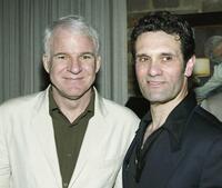 Steve Martin and Anthony Crivello at the after party of the Los Angeles premiere of "The Underpants."