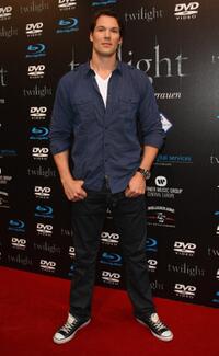Daniel Cudmore at the Twilight fan party.