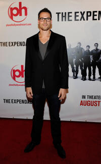 Daniel Cudmore at the Las Vegas premiere of "The Expendables."