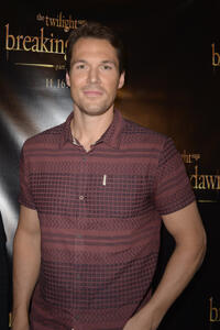 Daniel Cudmore at the Twilight Saga: Breaking Dawn, Part 2 Miami Fan Event in Florida.
