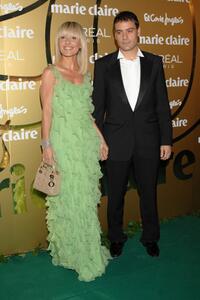 Cayetana Guillen Cuervo and her husband at the 5th Marie Claire Magazine Awards.