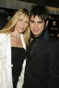 Stella and her husband Beto Cuevas at the "Thinking of Tomorrow" benefiting the Muscular Dystrophy Association during the fashion show unveiling Richard Tylers 2003 Spring Collection.