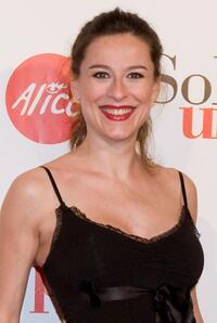 Sara D'Amario at the premiere of "Solo Un Padre."