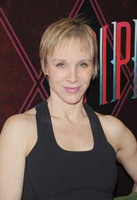 Charlotte D'amboise at the Broadway Open Press Rehearsal of "Pippin."