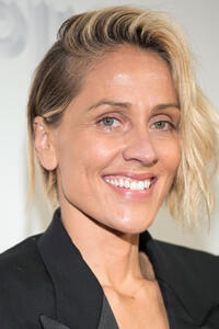 Christine Crokos at the premiere of "Pimp" in Los Angeles.