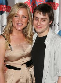 Kieran Culkin and Jessica Capshaw at the after party for the opening night for "subUrbia."