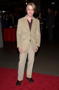 Macaulay Culkin at the after party for "A Work in Progress: An Evening with David O. Russell".