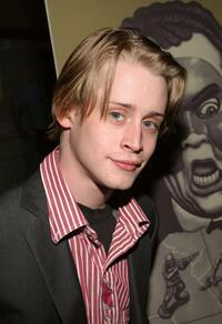 Macaulay Culkin at the special performance of "Embedded".