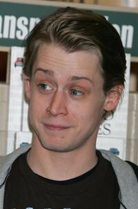 Macaulay Culkin at the signing for his new book "Junior".