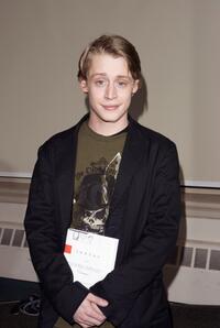 Macaulay Culkin at the signing for his new book "Junior".