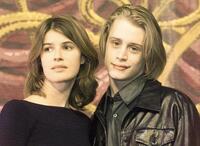 Macaulay Culkin and Irene Jacobat the London for the photocall of "Madame Melville".