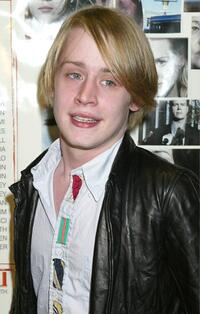 Macaulay Culkin at the New York premiere of "The Laramie Project".
