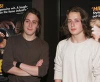 Rory Culkin and his brother Kieran Culkin at the premiere of "Delirious."