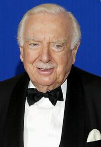 Walter Cronkite at the 55th Annual Primetime Emmy Awards.