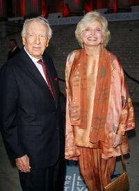 Walter Cronkite and Joanna Simon at the Vanity Fair 2007 Tribeca Film Festival party.