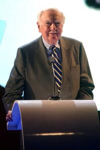 Walter Cronkite at the MTV Networks UpFront.