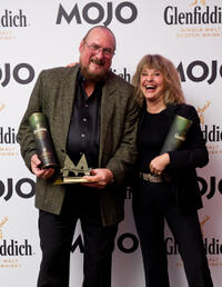 Steve Cropper and Suzi Quatro at the Glenfiddich Mojo Honours List 2011.