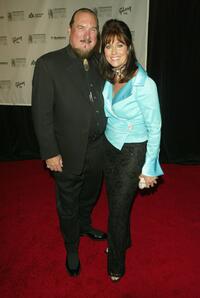 Steve Cropper and his wife Angel Cropper at the 2005 Songwriters Hall Of Fame induction ceremony.