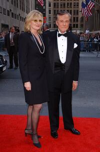 Robert Culp and wife at the NBC 75th Anniversary celebration.