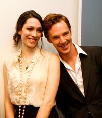 Rebecca Hall and Benedict Cumberbatch at the Los Angeles premiere of "Starter For 10."