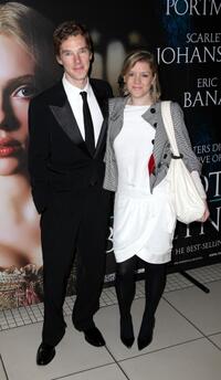 Benedict Cumberbatch and Guest at the premiere of "The Other Boleyn Girl."