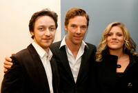 James McAvoy, Benedict Cumberbatch and Alice Eve at the Los Angeles premiere of "Starter For 10."