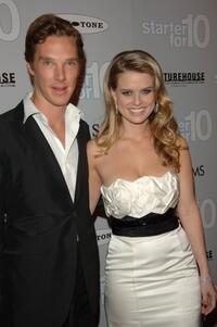 Benedict Cumberbatch and Alice Eve at the Los Angeles premiere of "Starter For 10."