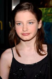 Flora Cross at the premiere of "Bee Season."