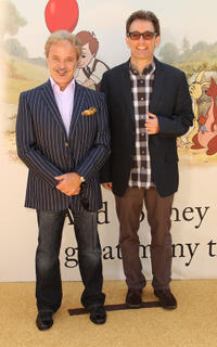 Jim Cummings and Tom Kenny at the California premiere of "Winnie The Pooh."