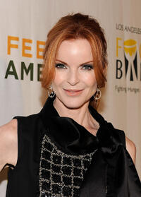 Marcia Cross at the Rock A Little, Feed Alot benefit concert in California.