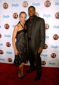 Roger R. Cross and guest at the 11th Annual Entertainment Tonight Party.