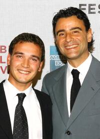 Francisco Casa and Vincenzo Amato at the premiere of "Golden Door" during the 2007 Tribeca Film Festival.
