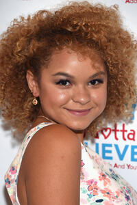 Rachel Crow at the Voices for the Voiceless: Stars for Foster Kids program in New York City.