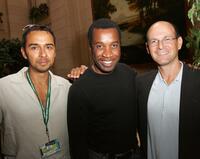 Damon D'Oliveira, Clement Virgo and Jeff Sackman at the Thinkfilm's TIFF Breakfast.