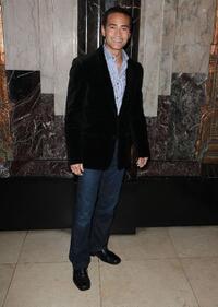 Mark Dacascos at the opening night of "STOMP."