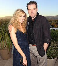 Joanne Froggatt and Brendan Coyle at the cocktail party of "2012 Summer TCA."