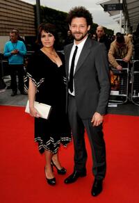 Georgia MacKenzie and Richard Coyle at the Philips British Academy Television Awards.