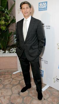 Peter Coyote at the celebration honoring Geena Davis as this year's Hollywood Hero by USA Today.