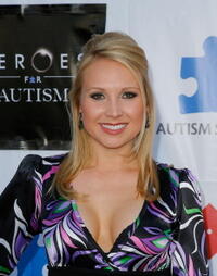 Alana Curry at the "Heroes For Autism" charity auction.