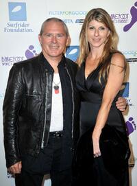 Brandon Cruz and Elizabeth at the Surfrider Foundation's 25th Anniversary Gala.
