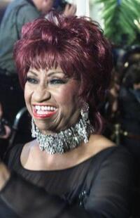 Celia Cruz at the Billboard Latin Music Awards.